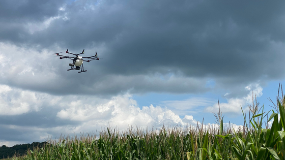 Drones are Flying High Above the Fields